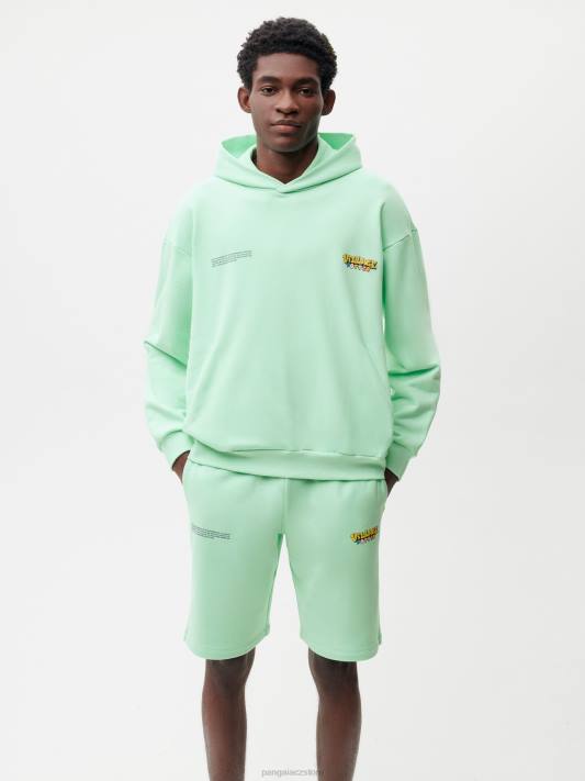 Mikina x roberto lugo 365 R6FH68 lagunová modrá oblečení Pangaia ženy