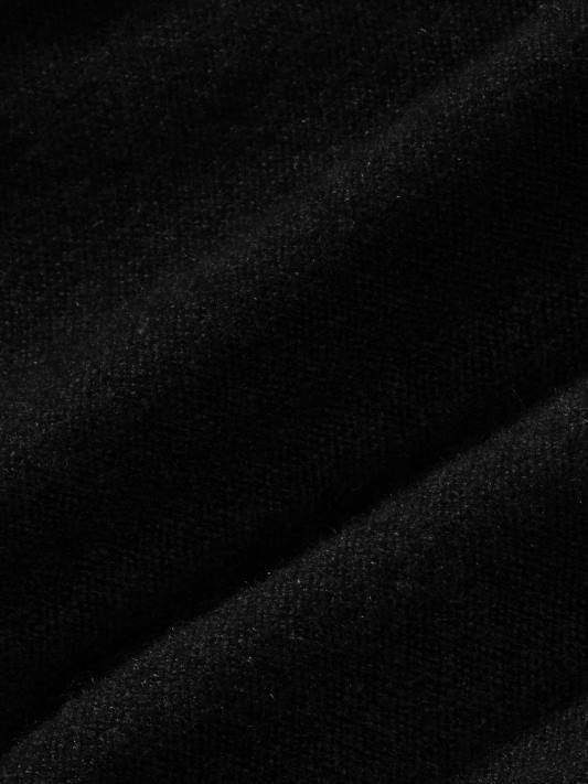 mikina s kapucí na zip z recyklovaného kašmíru R6FH44 Černá oblečení Pangaia ženy