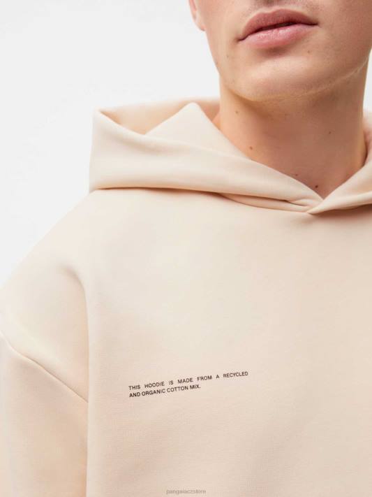 podpisová mikina s kapucí R6FH20 písek oblečení Pangaia ženy