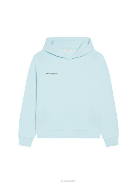 podpisová mikina s kapucí R6FH35 Modrý prášek oblečení Pangaia ženy