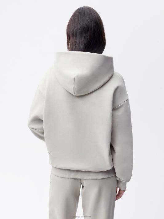 podpisová mikina s kapucí R6FH9 kámen oblečení Pangaia ženy