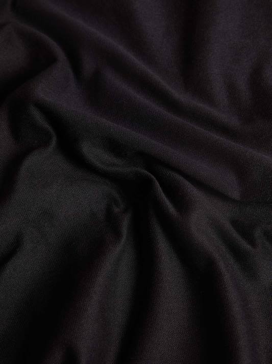 top společenského oblečení z organické bavlny s c-vláknem R6FH66 Černá oblečení Pangaia ženy