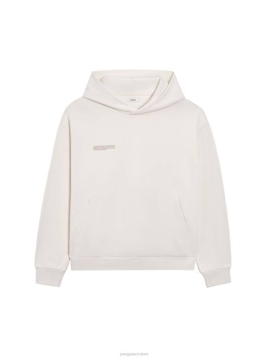 v konverzní bavlněné mikině s kapucí R6FH55 bavlna bílá oblečení Pangaia ženy