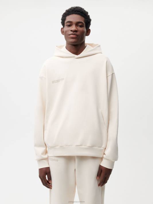 v konverzní bavlněné mikině s kapucí R6FH55 bavlna bílá oblečení Pangaia ženy