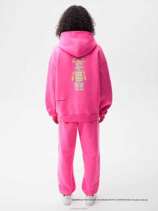 x mikina z recyklované bavlny haroshi be@rbrick R6FH72 plameňák růžový oblečení Pangaia ženy