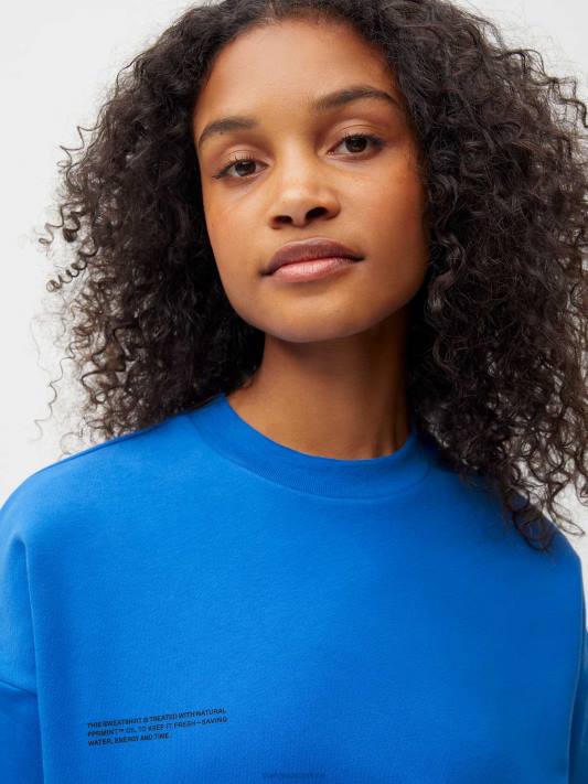 365 mikina R6FH106 kobaltová modř oblečení Pangaia ženy