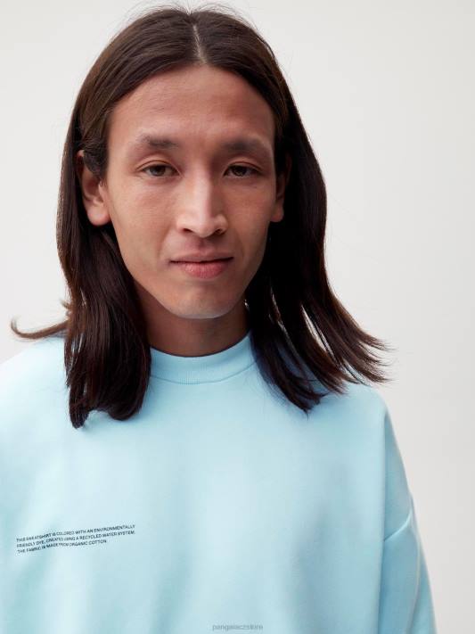 365 mikina R6FH92 nebeská modrá oblečení Pangaia ženy