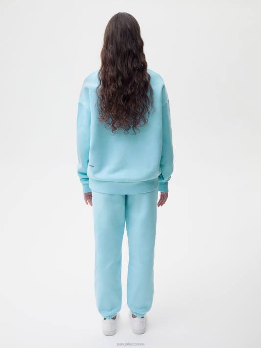 podpisová mikina R6FH95 nebeská modrá oblečení Pangaia ženy