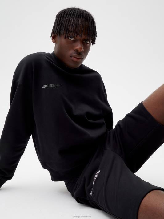 365 dlouhé šortky R6FH238 Černá oblečení Pangaia ženy