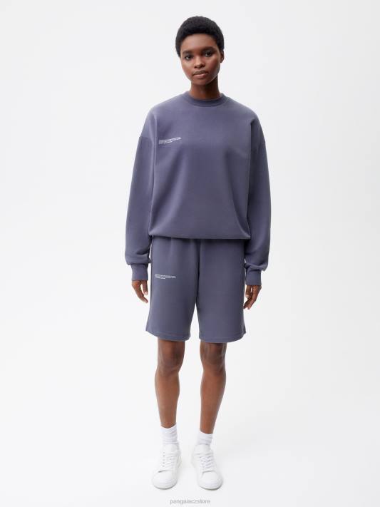 365 dlouhé šortky R6FH257 břidlicově modrá oblečení Pangaia ženy