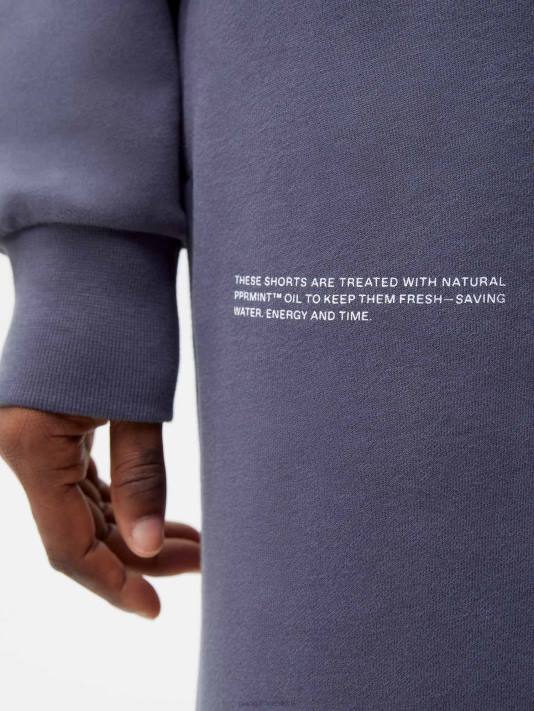 365 dlouhé šortky R6FH257 břidlicově modrá oblečení Pangaia ženy