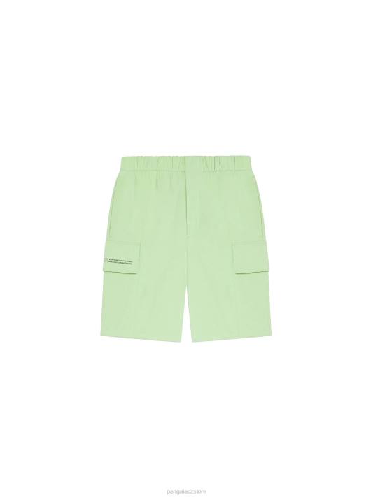 Cargo šortky ze směsi organické bavlny R6FH268 pistácie oblečení Pangaia ženy