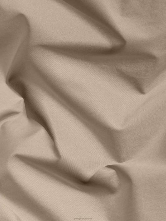 elastické šortky s popelínem z organické bavlny R6FH235 taupe oblečení Pangaia ženy