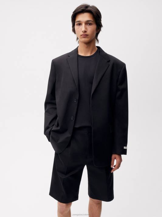 šortky na míru z organické bavlny R6FH263 Černá oblečení Pangaia ženy