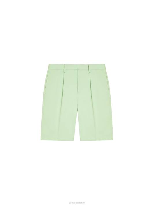 šortky na míru z organické bavlny R6FH265 pistácie oblečení Pangaia ženy