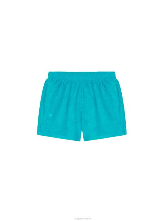 šortky na ručníky R6FH288 paví modrá oblečení Pangaia ženy