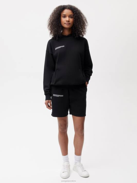 úpletové šortky z organické bavlny R6FH226 Černá oblečení Pangaia ženy