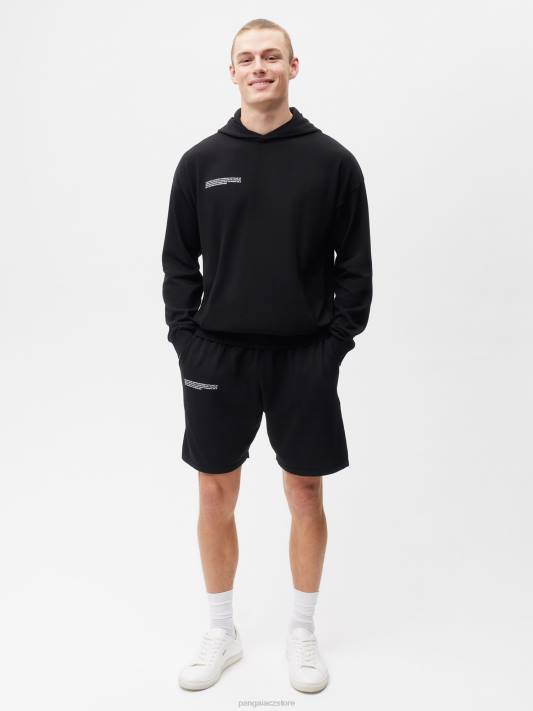 úpletové šortky z organické bavlny R6FH226 Černá oblečení Pangaia ženy