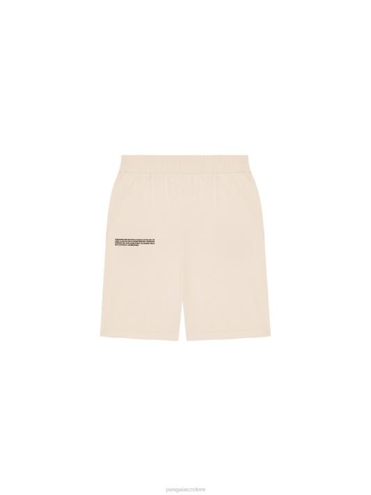 úpletové šortky z organické bavlny R6FH269 písek oblečení Pangaia ženy