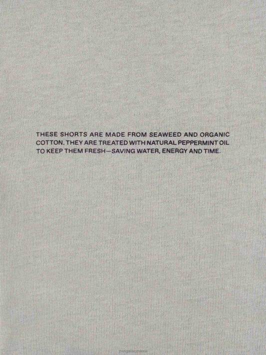 pyžamové šortky z organické bavlny s c-vláknem R6FH434 kámen oblečení Pangaia ženy