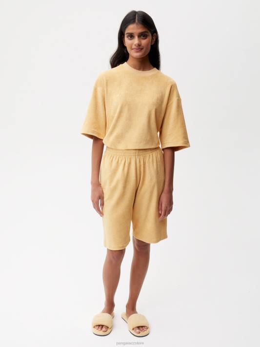 ručníkem dlouhé šortky R6FH243 tmavý písek oblečení Pangaia ženy