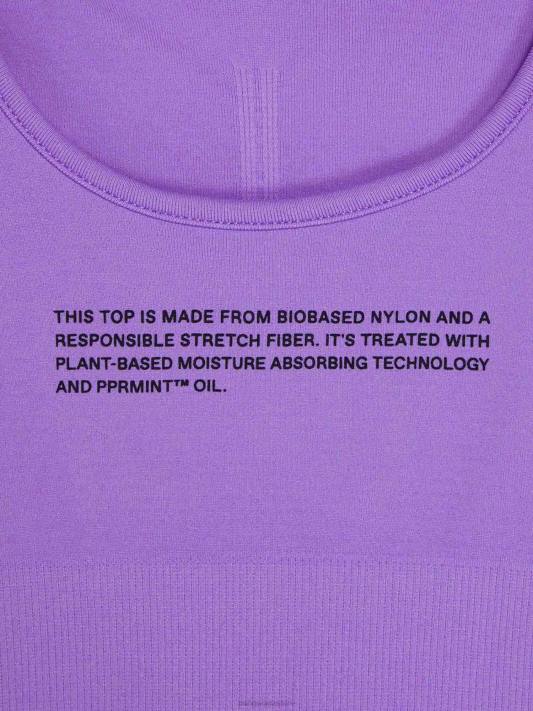 pohyb x tílko R6FH421 tmavá orchidej oblečení Pangaia ženy