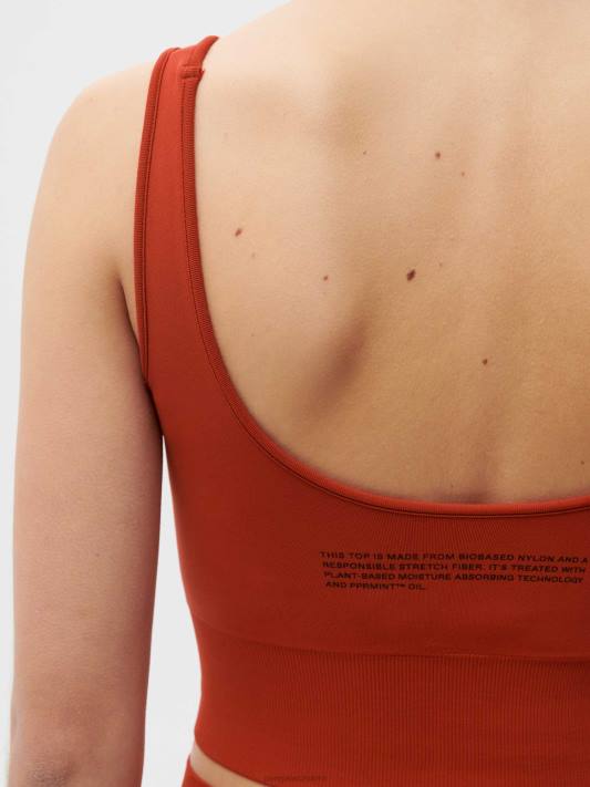 pohyb x tílko R6FH423 jaspis červený oblečení Pangaia ženy