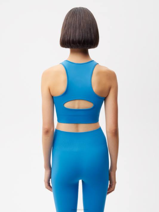 pohybová sportovní podprsenka R6FH424 blankytně modrá oblečení Pangaia ženy