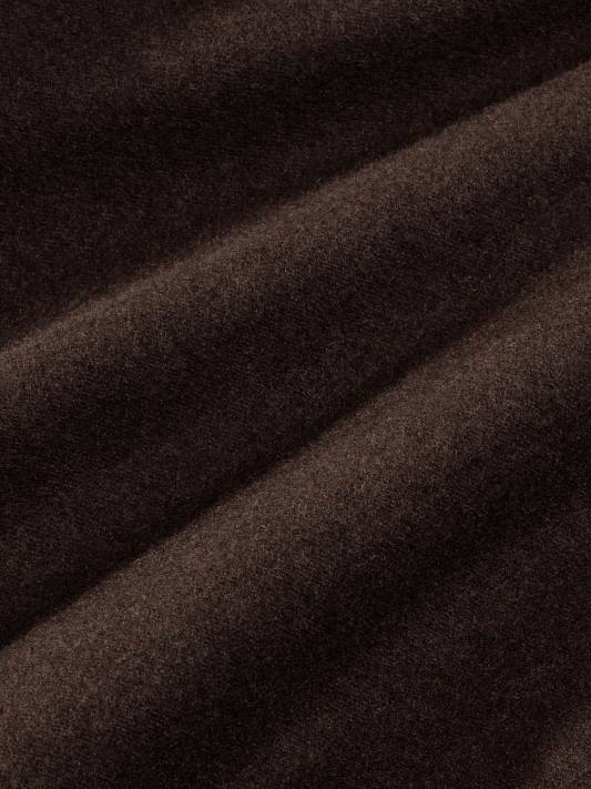 Tričko s dlouhým rukávem z recyklované vlny R6FH200 kaštanově hnědá oblečení Pangaia ženy