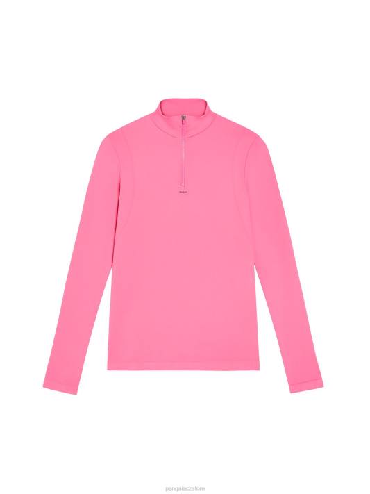 motion x zip s dlouhým rukávem R6FH205 meloun růžový oblečení Pangaia ženy