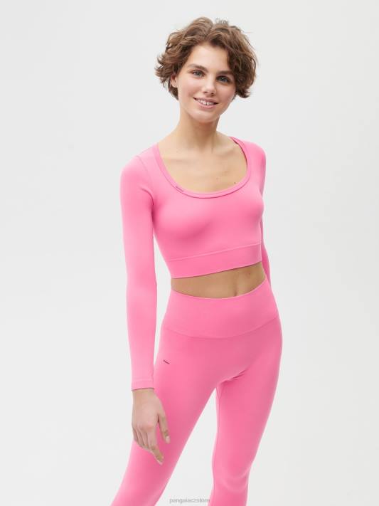 pohyb x top s dlouhým rukávem R6FH145 meloun růžový oblečení Pangaia ženy