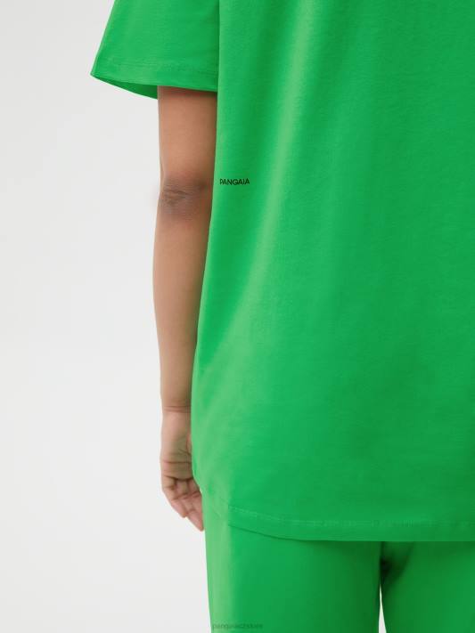 Jádro trička pprmint z organické bavlny R6FH132 nefritově zelená oblečení Pangaia ženy