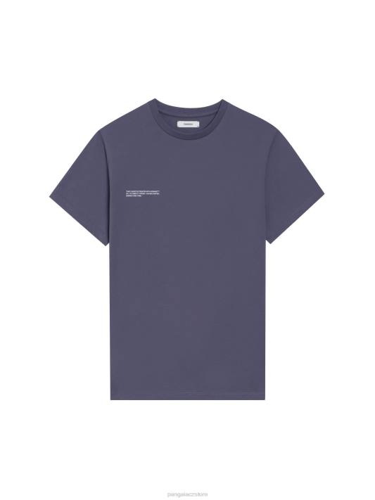 Jádro trička pprmint z organické bavlny R6FH164 břidlicově modrá oblečení Pangaia ženy