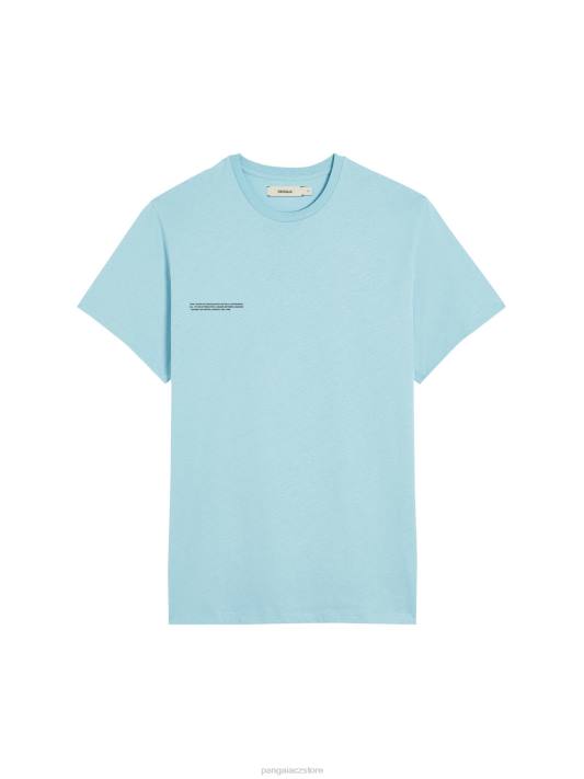 Jádro trička pprmint z organické bavlny R6FH172 nebeská modrá oblečení Pangaia ženy