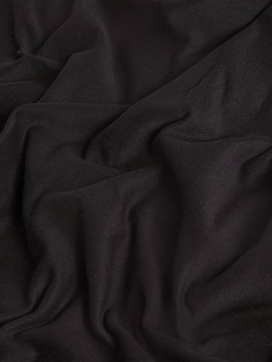 Tričko s dlouhým rukávem z organické bavlny s c-vláknem R6FH178 Černá oblečení Pangaia ženy