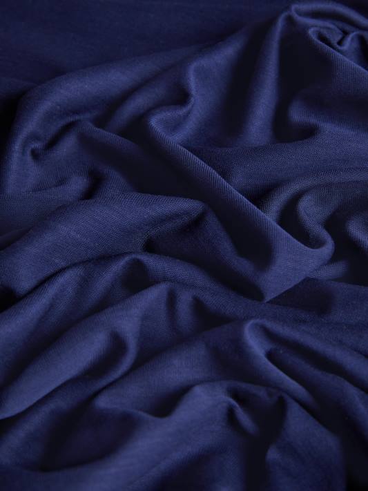 c - triko s dlouhým rukávem z čistého vlákna R6FH197 námořnická modrá oblečení Pangaia ženy