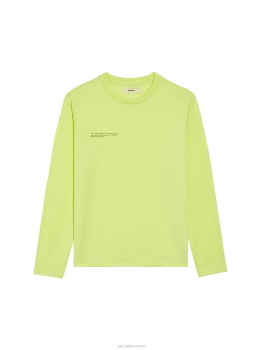 lehké tričko z organické bavlny R6FH198 andes zelené oblečení Pangaia ženy