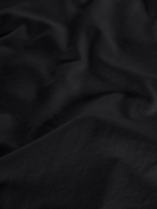 organické bavlněné tričko se zkráceným ramenem a jádrem z C-vlákna R6FH161 Černá oblečení Pangaia ženy