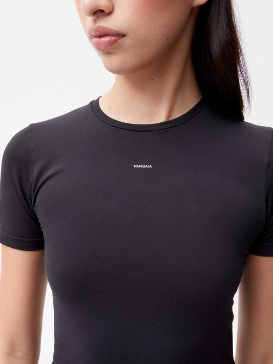 pohybové tričko R6FH186 Černá oblečení Pangaia ženy
