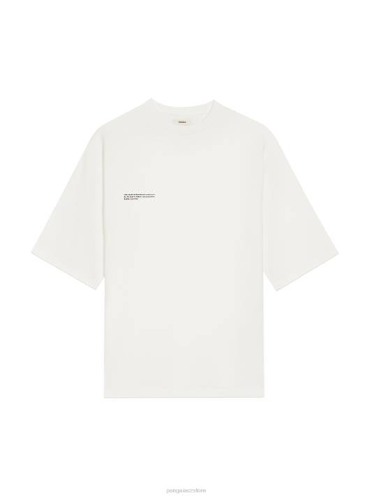 tričko uvolněného střihu R6FH193 špinavě bílá oblečení Pangaia ženy