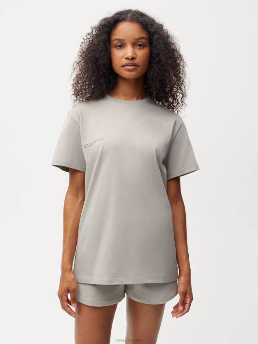 tričko z organické bavlny s jádrem z C-vlákna R6FH166 kámen oblečení Pangaia ženy