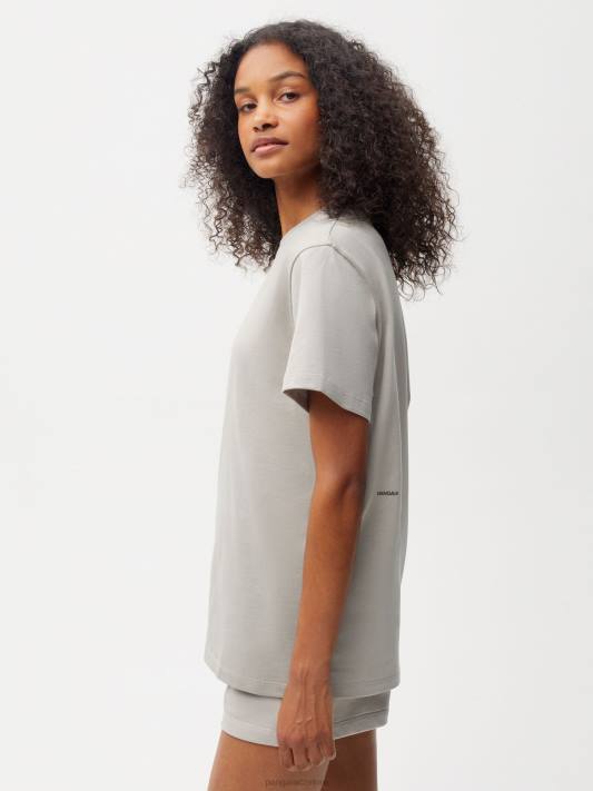 tričko z organické bavlny s jádrem z C-vlákna R6FH166 kámen oblečení Pangaia ženy
