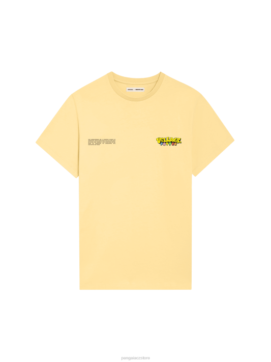 x tričko roberto lugo R6FH208 pryskyřník žlutý oblečení Pangaia ženy